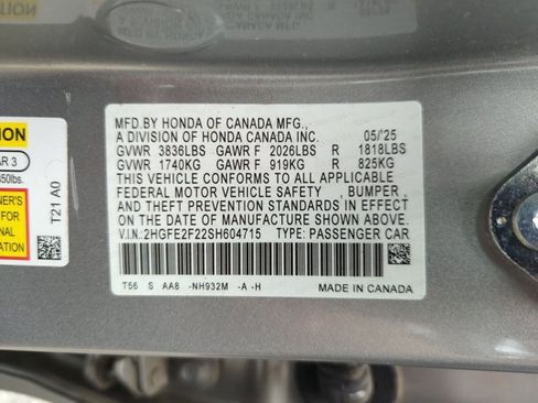 Used 2025 Honda Civic LX image 14