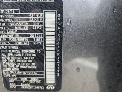 Used 2019 INFINITI QX50 Luxe w/ Cargo Package image 16