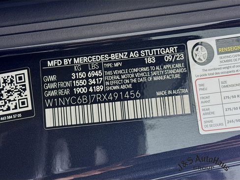 Used 2024 Mercedes-Benz G 550 image 2