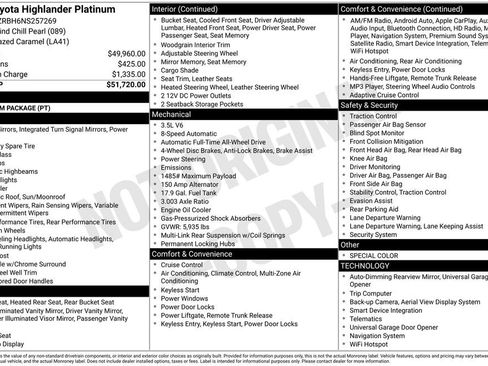 Used 2022 Toyota Highlander Platinum image 26
