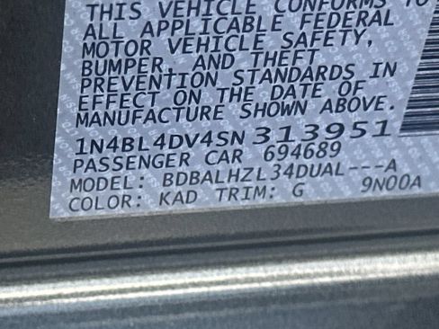 Used 2025 Nissan Altima 2.5 SV w/ SV Special Edition Package FWD image 32