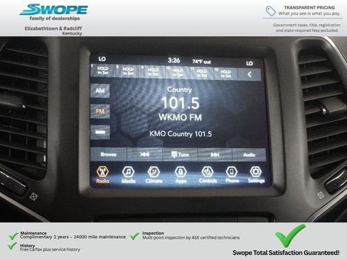 Used 2022 Jeep Cherokee Trailhawk w/ Technology Group B AWD/4WD image 22