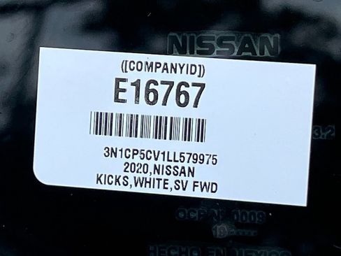 Used 2020 Nissan Kicks SV FWD image 29