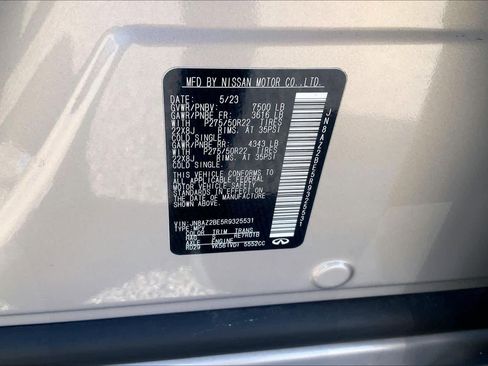 Used 2024 INFINITI QX80 Sensory w/ Cargo Package image 32