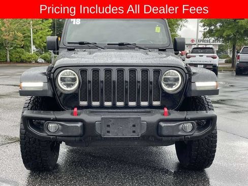 Used 2018 Jeep Wrangler Unlimited Rubicon w/ Steel Bumper Group AWD/4WD image 8