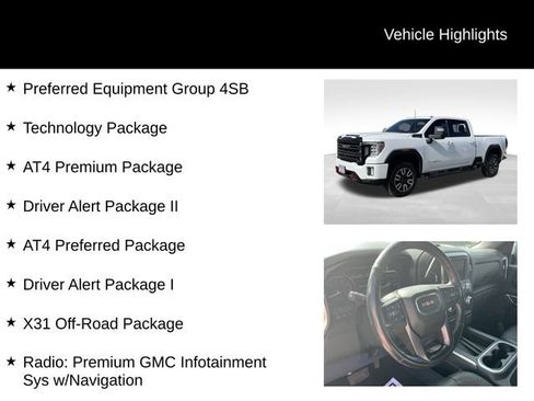 Used 2020 GMC Sierra 2500 AT4 w/ AT4 Premium Package AWD/4WD image 8