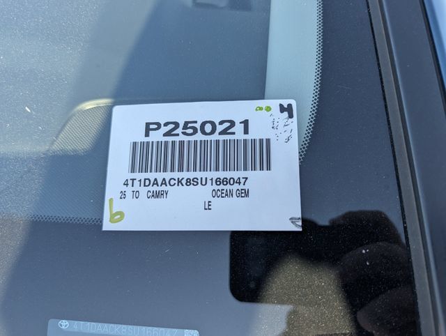 Used 2025 Toyota Camry LE w/ Convenience Package FWD image 35