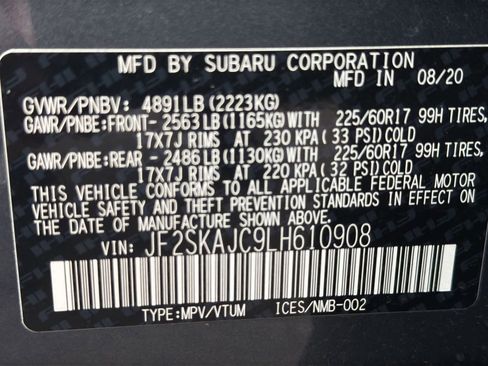 Used 2020 Subaru Forester Premium image 34