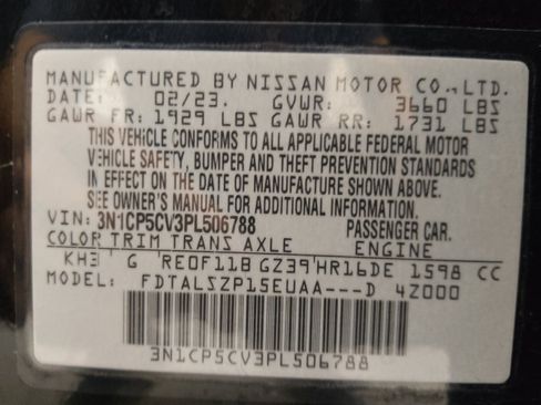 Used 2023 Nissan Kicks SV FWD image 33
