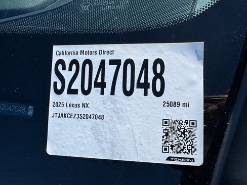Used 2025 Lexus NX 350h AWD w/ Cold Area Package image 19