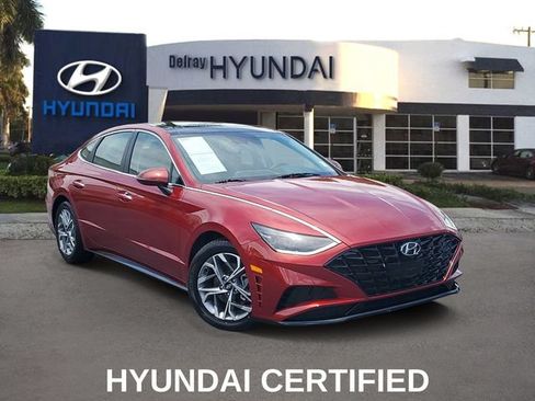 Certified 2023 Hyundai Sonata SEL w/ Convenience Package FWD image 1