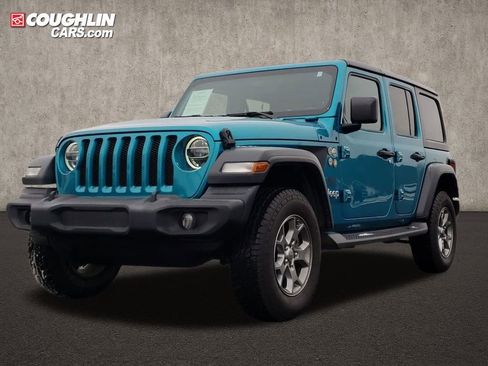 Used 2020 Jeep Wrangler Unlimited Sport image 3