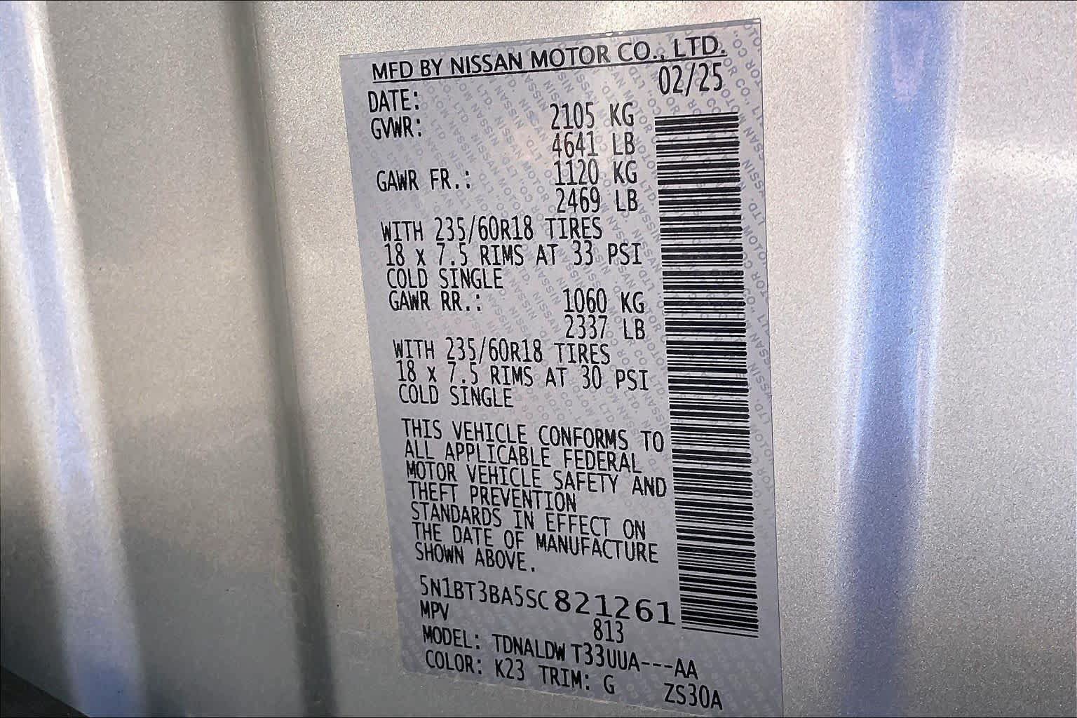 Used 2025 Nissan Rogue SV FWD image 33