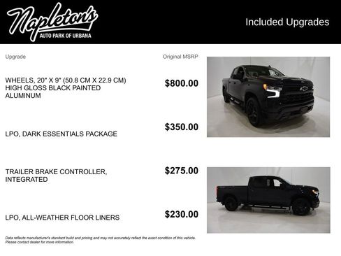 Used 2023 Chevrolet Silverado 1500 RST w/ LPO, Dark Essentials Package AWD/4WD image 27