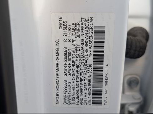 Used 2018 Honda Accord EX-L image 29