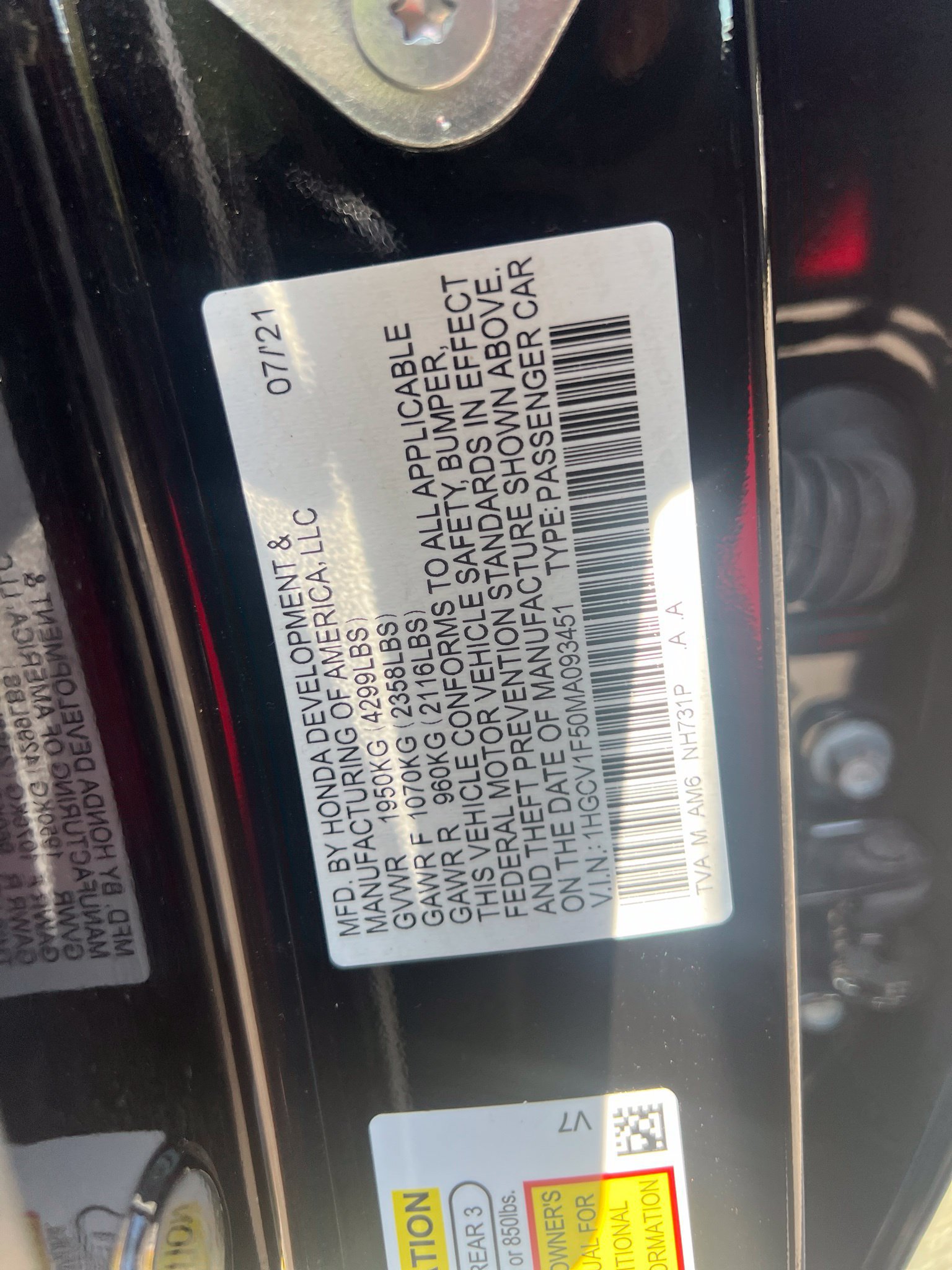 Used 2021 Honda Accord EX-L image 26