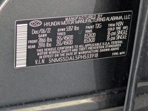 Used 2023 Hyundai Santa Fe Calligraphy w/ Cargo Package image 33