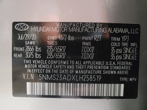 Used 2020 Hyundai Santa Fe SE image 33