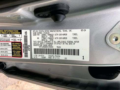 Used 2024 Toyota Tundra SR5 w/ SR5 Premium Package image 34