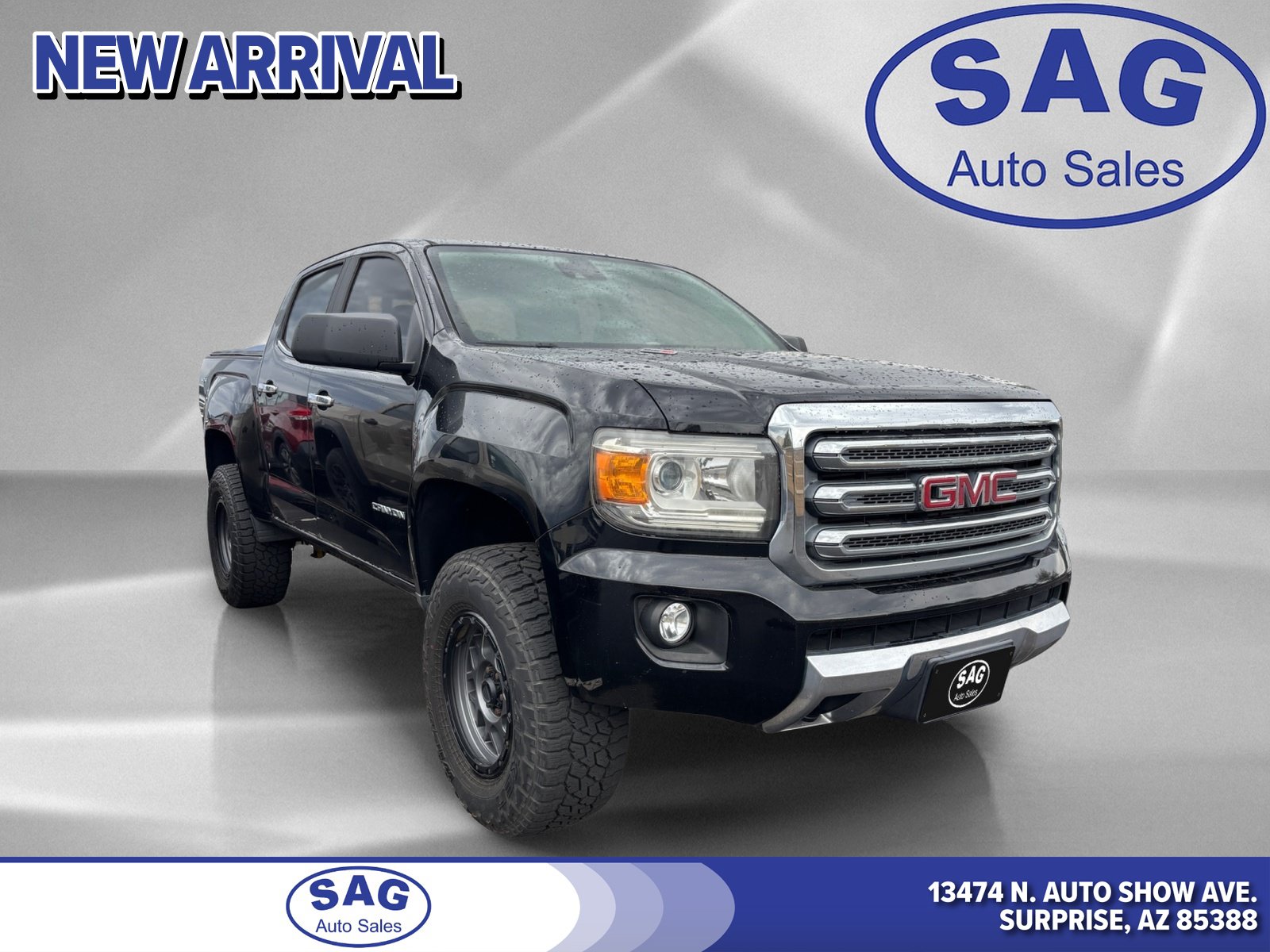 Used 2016 GMC Canyon SLT w/ Driver Alert Package AWD/4WD image 1