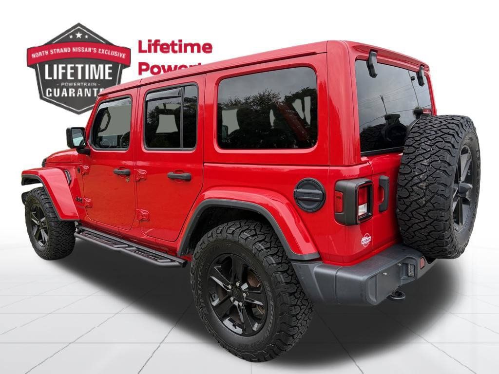 Used 2020 Jeep Wrangler Unlimited Sahara AWD/4WD image 3