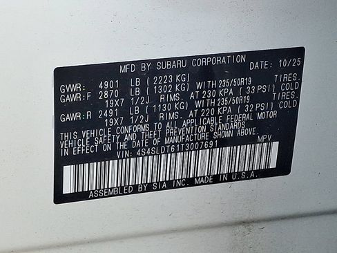 Certified 2026 Subaru Forester Touring AWD/4WD image 27