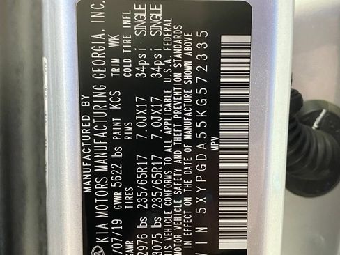 Used 2019 Kia Sorento AWD V6 image 16