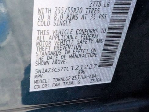 New 2026 Nissan Murano SL AWD/4WD image 21