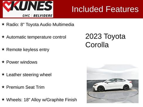 Used 2023 Toyota Corolla SE image 2