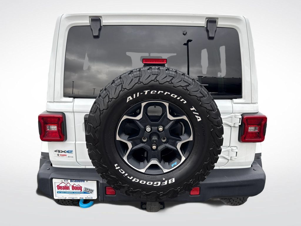 Used 2023 Jeep Wrangler Unlimited Rubicon 4xe w/ Steel Bumper Group AWD/4WD image 4