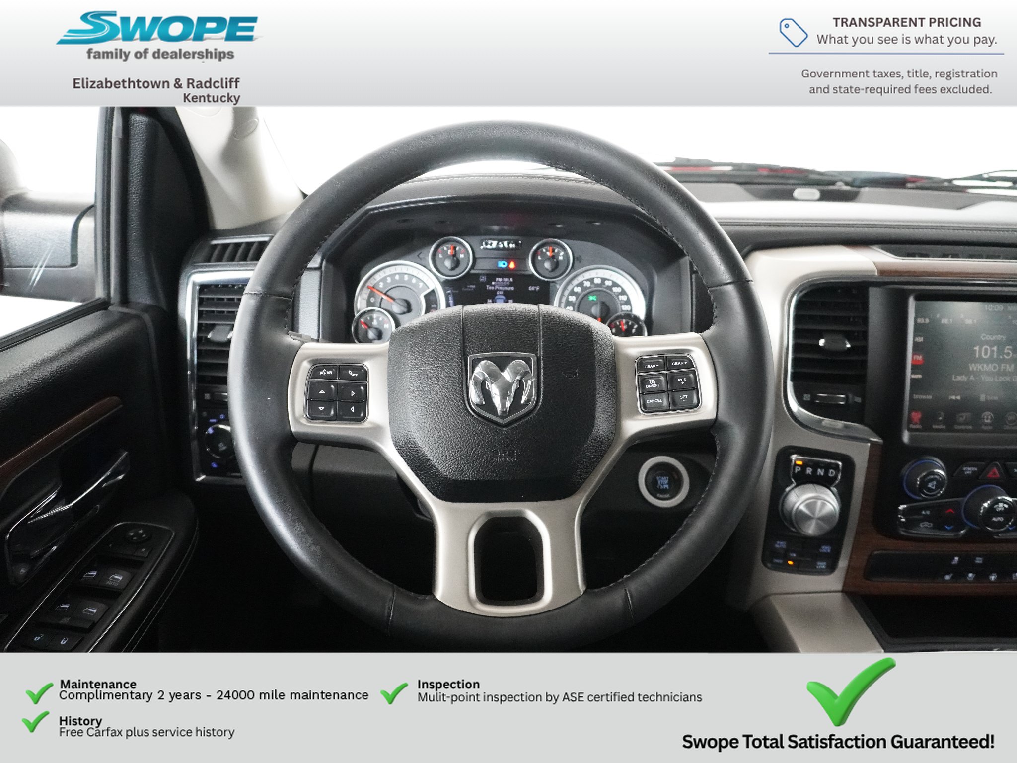 Used 2015 RAM 1500 Laramie w/ Convenience Group AWD/4WD image 17