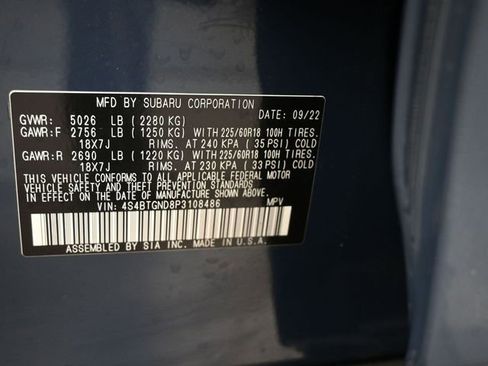 Used 2023 Subaru Outback Limited XT AWD/4WD image 20