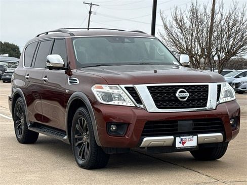 Used 2018 Nissan Armada Platinum w/ Interior Lighting Package image 2