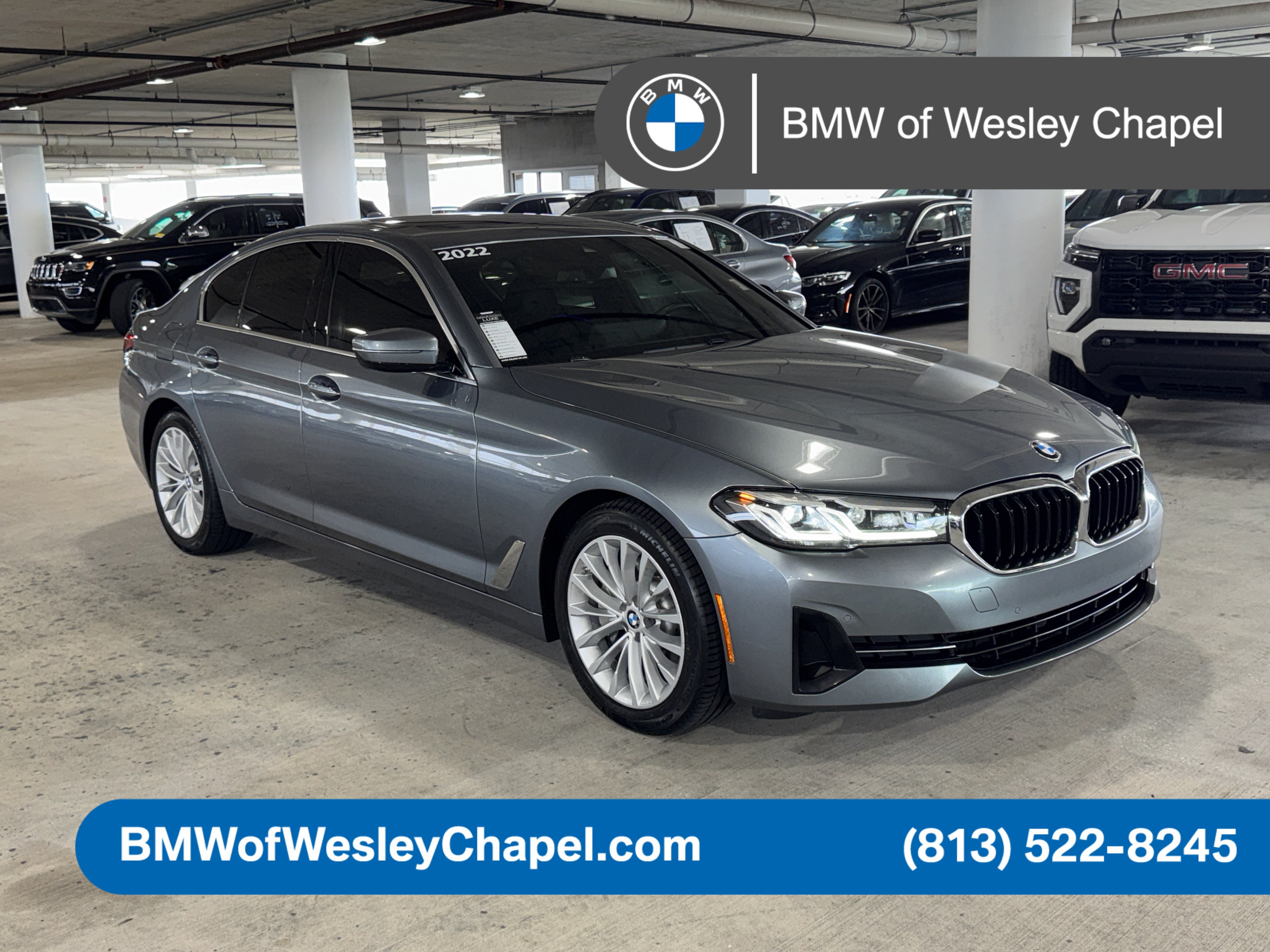 Used 2022 BMW 530i w/ Premium Package RWD image 1