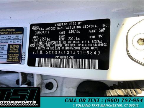 Used 2018 Kia Optima EX w/ Technology Package image 3