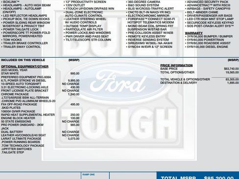 Used 2023 Ford F250 Lariat w/ Lariat Ultimate Package AWD/4WD image 2