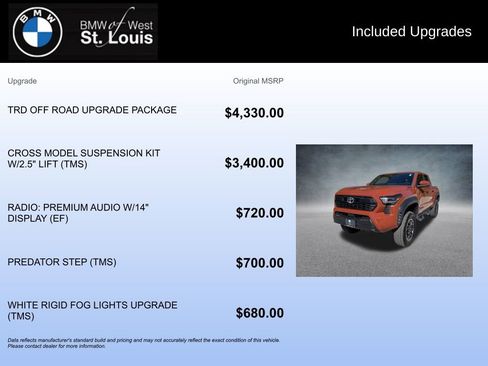 Used 2025 Toyota Tacoma TRD Off-Road w/ TRD Off Road Upgrade Package image 20