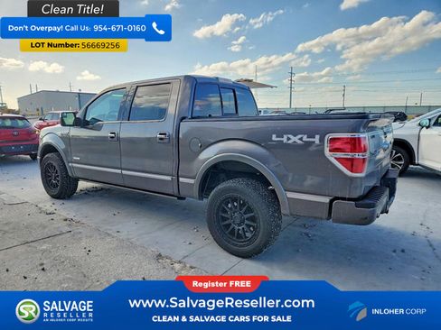 Used 2014 Ford F150 Platinum AWD/4WD image 3