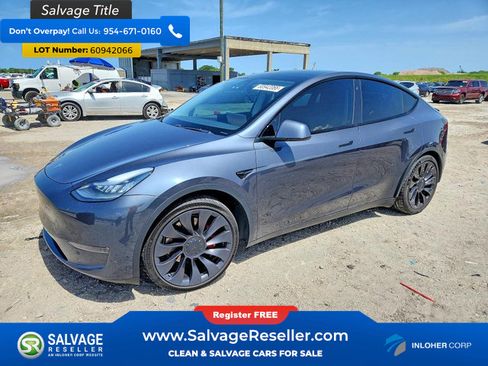 Used 2020 Tesla Model Y Performance AWD/4WD image 1