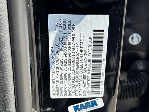 New 2025 Honda Ridgeline Sport image 32