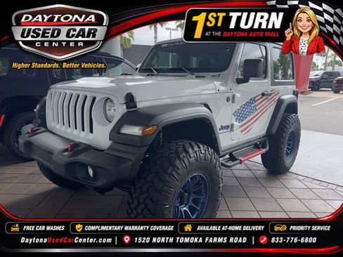 Used 2023 Jeep Wrangler Sport image 1