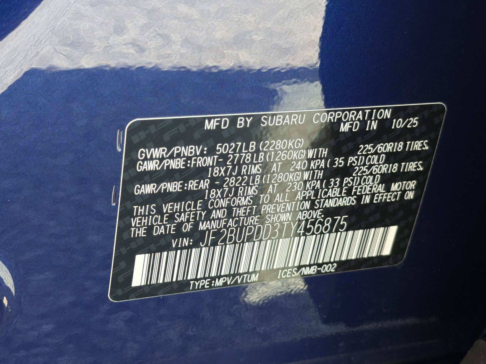 Certified 2026 Subaru Outback Limited AWD/4WD image 36