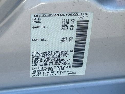Used 2019 Nissan Altima 2.5 S FWD image 32