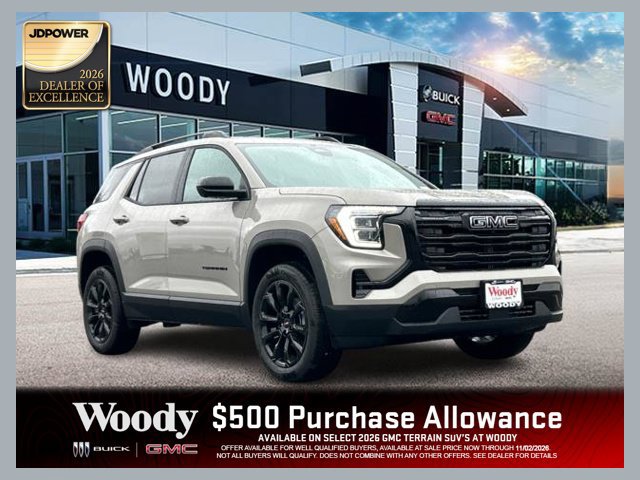 New 2026 GMC Terrain Elevation w/ Black Edition AWD/4WD image 1