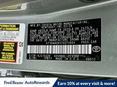 New 2026 Toyota Camry SE image 11