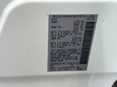 New 2026 Nissan Pathfinder SL image 27