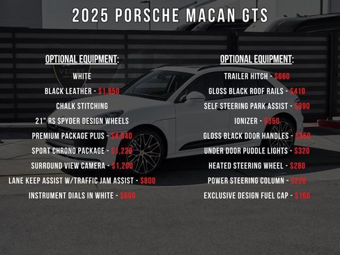 Used 2025 Porsche Macan GTS AWD/4WD image 5