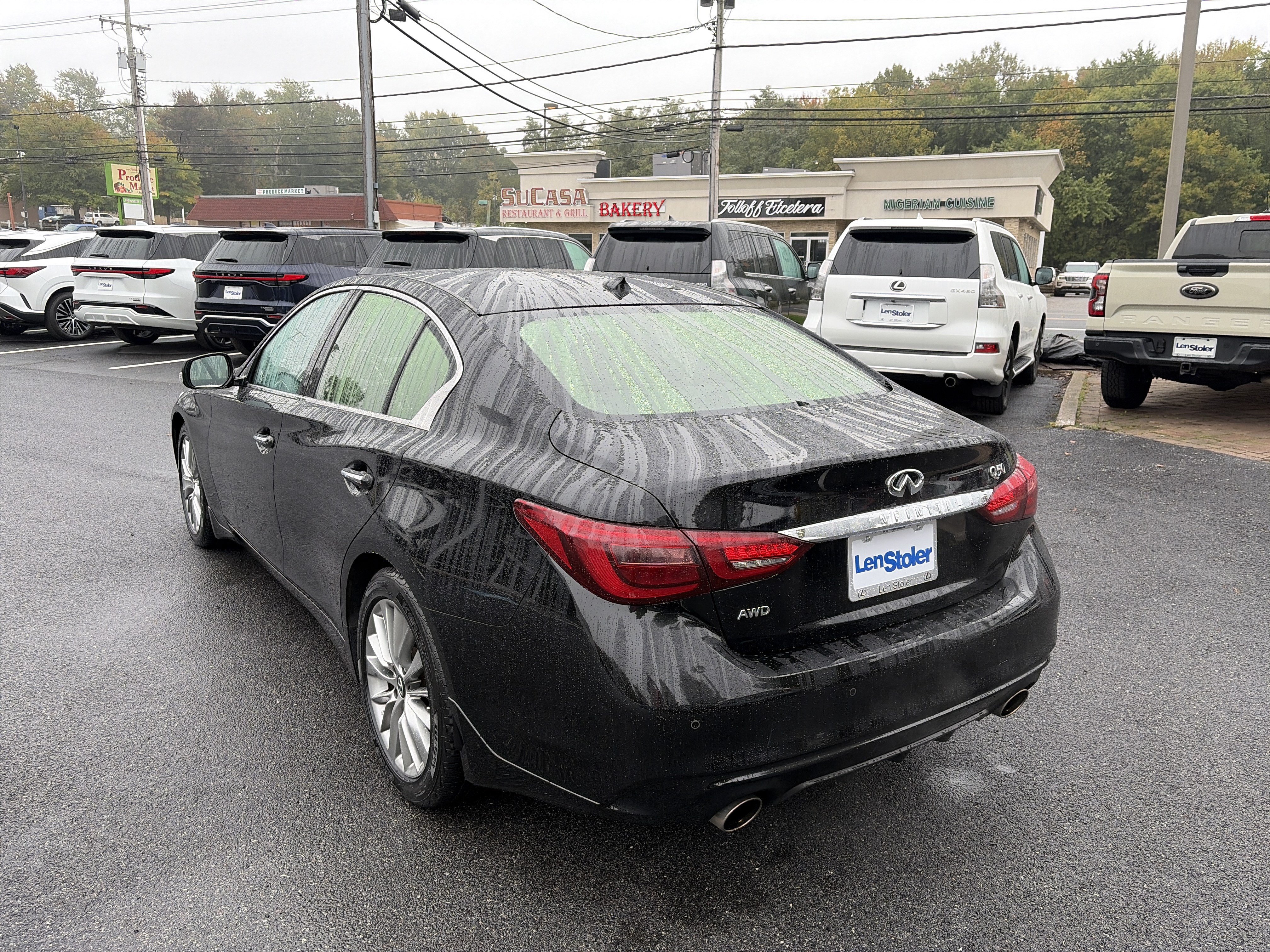 Used 2023 INFINITI Q50 Luxe w/ Cargo Package AWD/4WD image 3