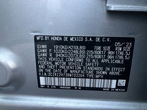 Used 2024 Honda HR-V EX-L image 38