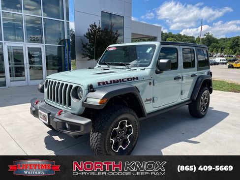 Used 2023 Jeep Wrangler Unlimited Rubicon w/ LED Lighting Group AWD/4WD image 1